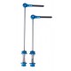 Attaches rapides Titane avec leviers carbone VTT Ulteam Race