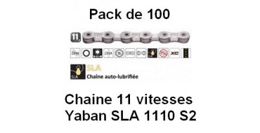 PACK 100 Chaines 11 vitesses YABAN SLA 1110 S2