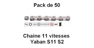 PACK 50 Chaines 11 vitesses YABAN S11 S2