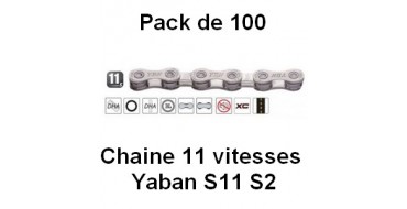 PACK 100 Chaines 11 vitesses YABAN S11 S2