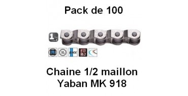 Pack 100 Chaines Yaban 1/2 Maillon 1/2" x 1/8" MK 918