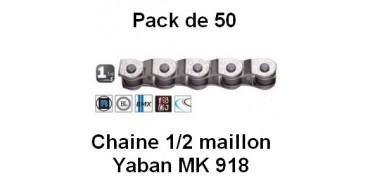 Pack 50 Chaines Yaban 1/2 Maillon 1/2" x 1/8" MK 918