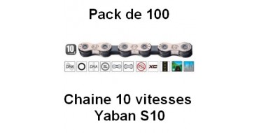 Pack 100 Chaines 10 vitesses Yaban S10