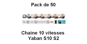 Pack 50 Chaines 10 vitesses Yaban S10 S2