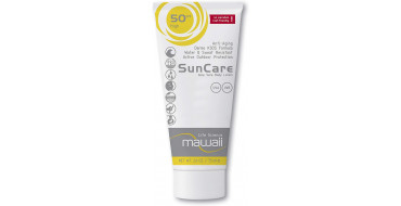 Crême Solaire MAWAII SUNCARE SPF 50 - 75ml - anti âge et à l'aloe vera