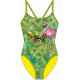 SWEAMS MOJITO TIME - Maillot femme 1 piece bretelles fines