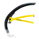 FINIS Stability Snorkel Black - Tuba Frontal Natation