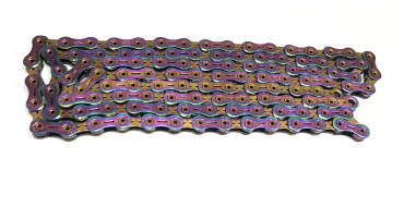 Chaine 11 vitesses Yaban SLA 110 TI C (Cuivre multicolore)