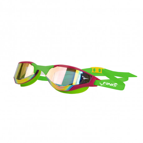 Finis HAYDEN Orange Green Mirror - Lunettes Natation