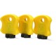 Kit de 3 clés à rayons professionnel PEDROS New Pro Spoke Wrench Set of 3