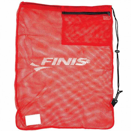 Mesh Gear Bag Finis Red