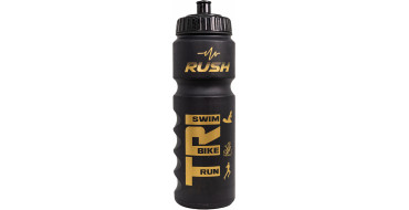 Bidon TRIATHLON RUSH - Black Matt GOLD - 750ml 