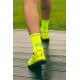 RUSH Med SOCKS YELLOW FLUO - Socquettes Cyclisme, Triathlon