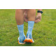 RUSH Med SOCKS ROYAL BLUE - Socquettes Cyclisme, Triathlon