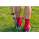 RUSH Med SOCKS RED - Socquettes Cyclisme, Triathlon