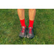 RUSH Med SOCKS RED - Socquettes Cyclisme, Triathlon