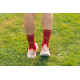 RUSH Med SOCKS RED WINE - Socquettes Cyclisme, Triathlon
