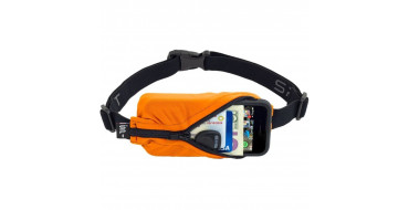 Ceinture SPIBELT Original - ORANGE - Ceinture extensible porte gels, nutrition, telephone ...