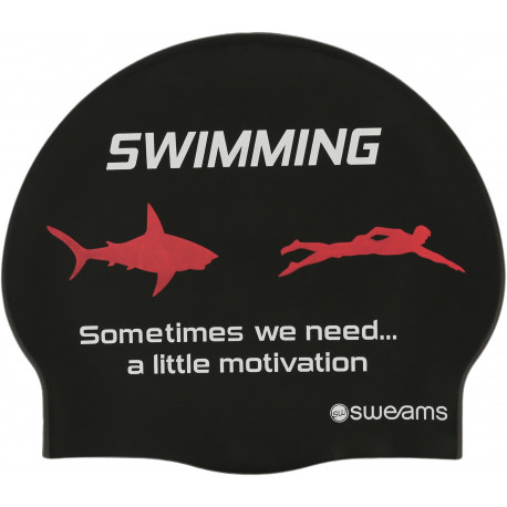 Bonnet SWEAMS Shark Motivation - Red White