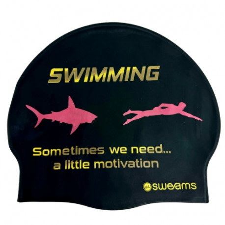 Bonnet SWEAMS Shark Motivation - Gold Red