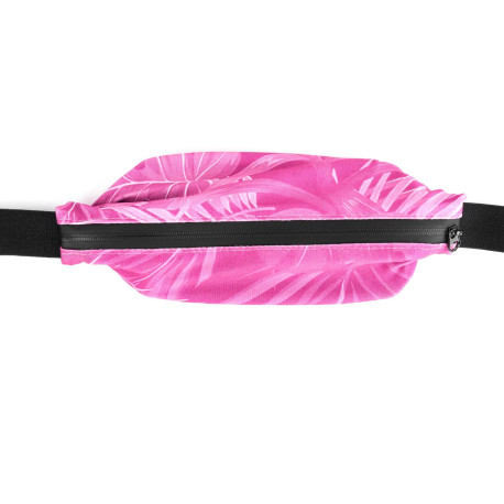 Ceinture RUSH Large Running Pocket - PINK - Ceinture extensible porte gels, nutrition, telephone ...