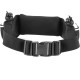 Ceinture RUSH H2O RUNNING BELT - BLACK - Ceinture extensible Running avec 2 bidons et porte gels, nutrition, telephone ...