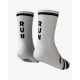 RUSH SOCKS RUN -  WHITE - BLACK -   Socquettes Cyclisme,Triathlon