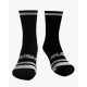 RUSH SOCKS TRI BLACK -WHITE - Socquettes Cyclisme,Triathlon