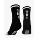 RUSH SOCKS TRI BLACK -WHITE - Socquettes Cyclisme,Triathlon