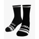 RUSH SOCKS TRI BLACK -WHITE - Socquettes Cyclisme,Triathlon