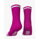 RUSH SOCKS UNICOLOR 2025 - FUCHSIA -WHITE  Socquettes Cyclisme,Triathlon