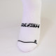RUSH Short SOCKS WHITE - BLACK - Socquettes Cyclisme, Triathlon
