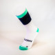 RUSH Med SOCKS NAVY BLUE - LIGHT GREEN - Socquettes Cyclisme, Triathlon