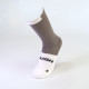 RUSH Med SOCKS METAL - WHITE - Socquettes Cyclisme, Triathlon