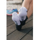 RUSH Med SOCKS BLACK - WHITE - Socquettes Cyclisme, Triathlon