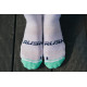 RUSH Med SOCKS NAVY BLUE - LIGHT GREEN - Socquettes Cyclisme, Triathlon