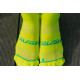 RUSH Med SOCKS YELLOW FLUO - Socquettes Cyclisme, Triathlon