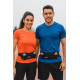 Ceinture RUSH H2O RUNNING BELT - BLACK - Ceinture extensible Running avec 2 bidons et porte gels, nutrition, telephone ...
