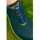 RUSH Lacets running FastLace striped Royal Blue - Neon Yellow
