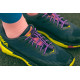 ULTEAM RACE Lacets running FastLace striped Purple - White
