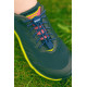 ULTEAM RACE Lacets running FastLace striped Navy Blue - White