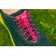 ULTEAM RACE Lacets running FastLace Striped Hot Pink - White 