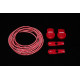 ULTEAM RACE Lacets running FastLace reflective Red