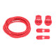 ULTEAM RACE Lacets running FastLace striped Red - White