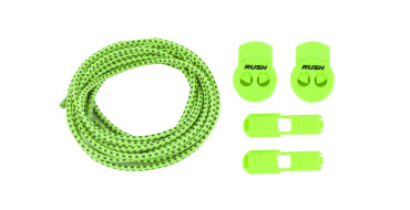 ULTEAM RACE Lacets running FastLace reflective Neon Green