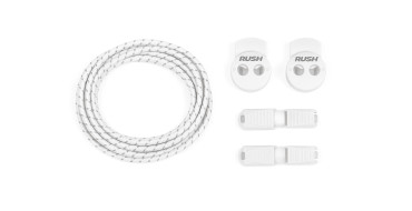 ULTEAM RACE Lacets running FastLace reflective White