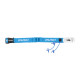 Ceinture porte dossard RUSH Basic Race belt  Blue avec 3 points