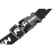 Ceinture porte dossard RUSH Energy Race belt Black avec 3 points de fixation et 6 porte gels