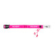 Ceinture porte dossard RUSH Energy Race belt Pink avec 3 points de fixation et 6 porte gels