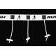 Ceinture porte dossard RUSH Energy Race belt Blanc avec 3 points de fixation et 6 porte gels